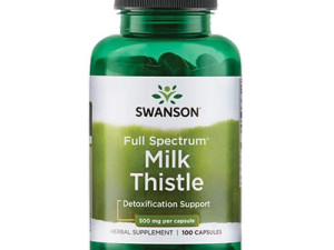 SWANSON HEALTH MILK THISTLE 500mg 100 v kaps