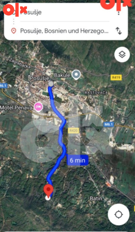 Zemljište Posušje - Batin 1700m2