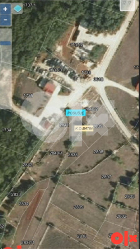 Zemljište Posušje - Batin 1700m2 2
