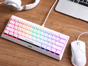 Mehanička Gaming Tastatura MARVO 61 Tipka KG962-WH