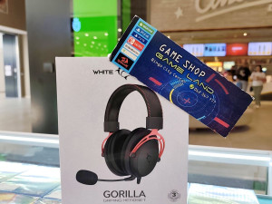 White Shark Slušalice GH-2341 Gorilla Crno/crvene (PC/PS4/PS5)