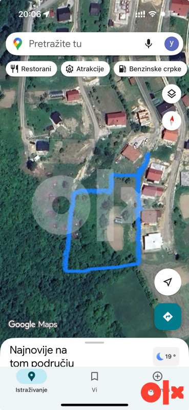 Zemljište Vogošća plac Krivoglavci