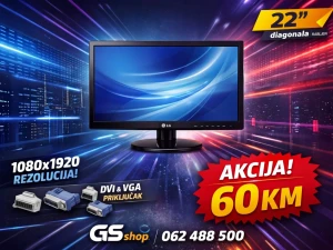 Monitor LG FLATRON 22'' 1920X1080 DVI/VGA