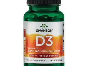 VITAMIN D3 5000iu 250 gel kaps