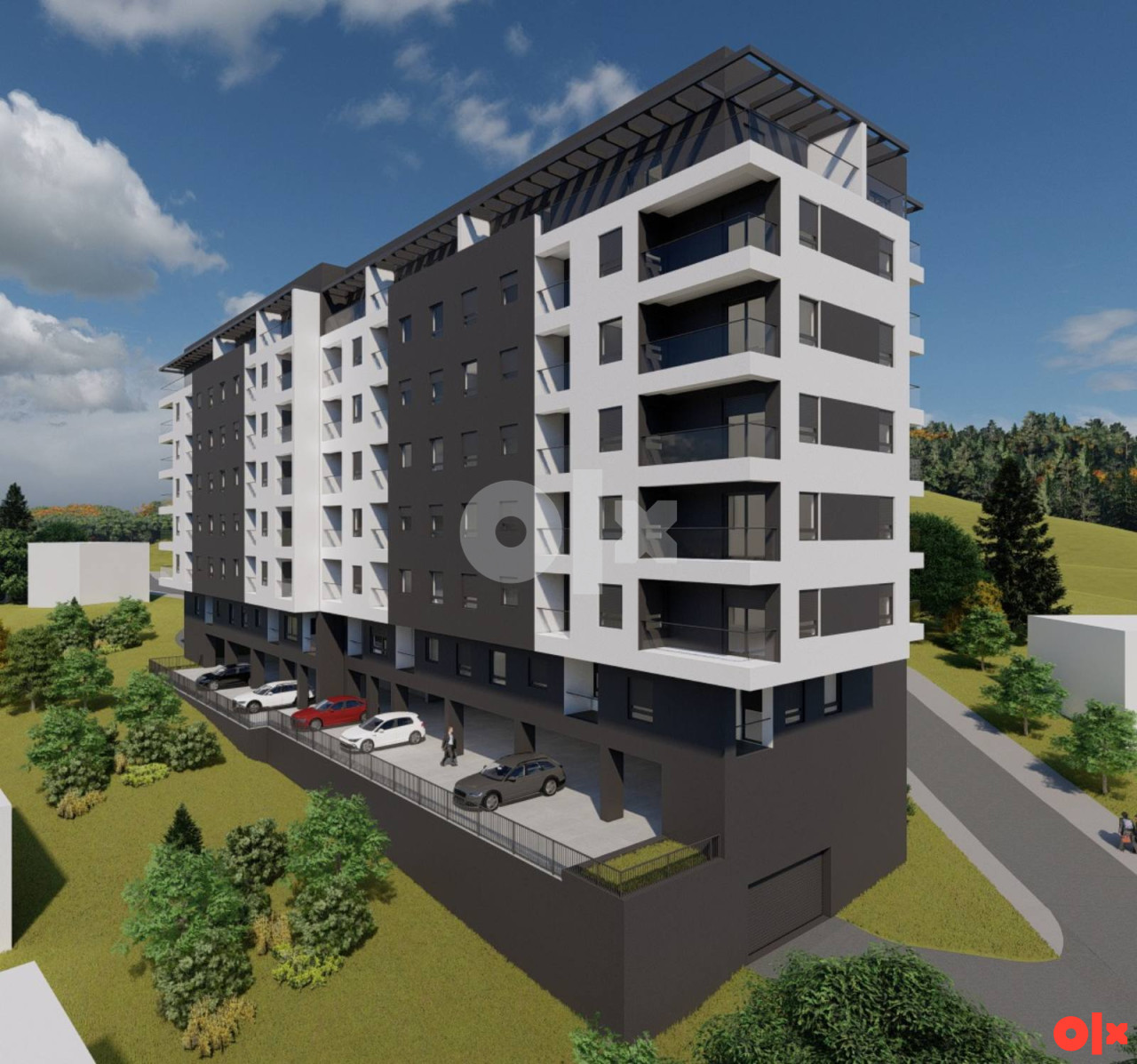 Dvosoban stan 46m2 Starčevica Banja Luka - PANORAMSKI POGLED 2