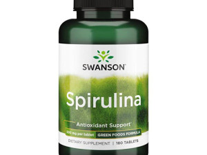 SWANSON HEALTH SPIRULINA 500mg 180 tab