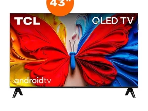 TCL Android TV 43" QLED 43S5K 3D BOX