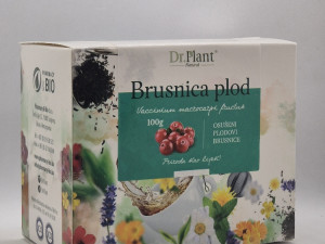 Čaj brusnica plod 100g