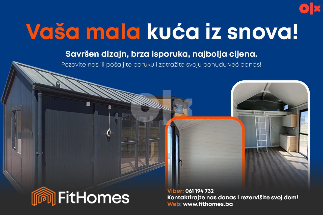 Tiny House 24 m2  Plus Viseci plafon