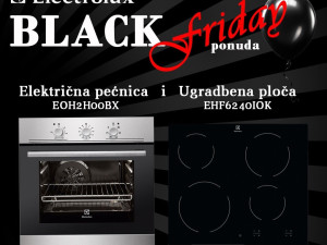 AKCIJA !! SET Sporet I Ploca Electrolux EOH2H00BX + EHF6240IOK
