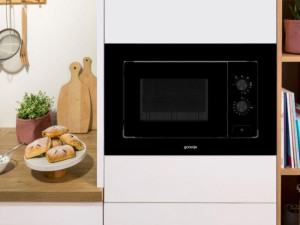 GORENJE crna ugradbena mikrovalna pećnica BM201EG1BG
