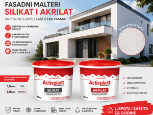 FASADNI MALTER - SILIKAT / AKRILAT