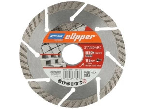 Dijamantna rezna ploča Norton STD BETON TURBO 115x22.23