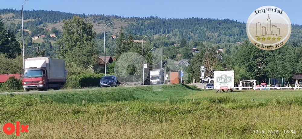 Zemljište Rogoušići Pale 3110m2, uz glavni regionalni put Sa-Bg 2