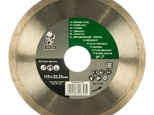 Dijamantna rezna ploča za keramiku ATLAS 115x22.23mm