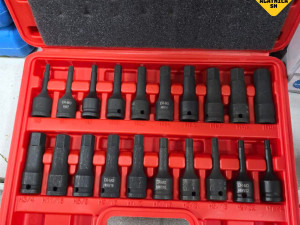 Set kovanih torx nastavaka 20 PCS (1/2")