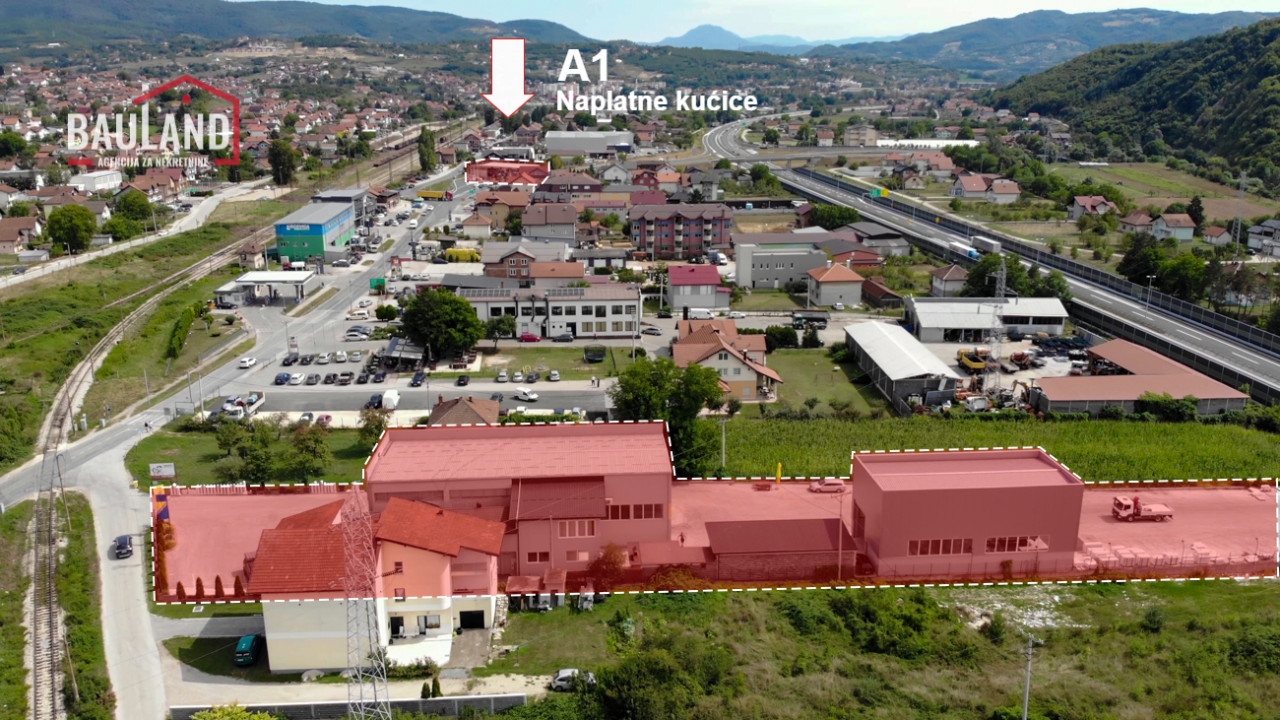 BAULAND/ Moderni poslovni objekti 820m2/ Ilijaš, Podlugovi 2
