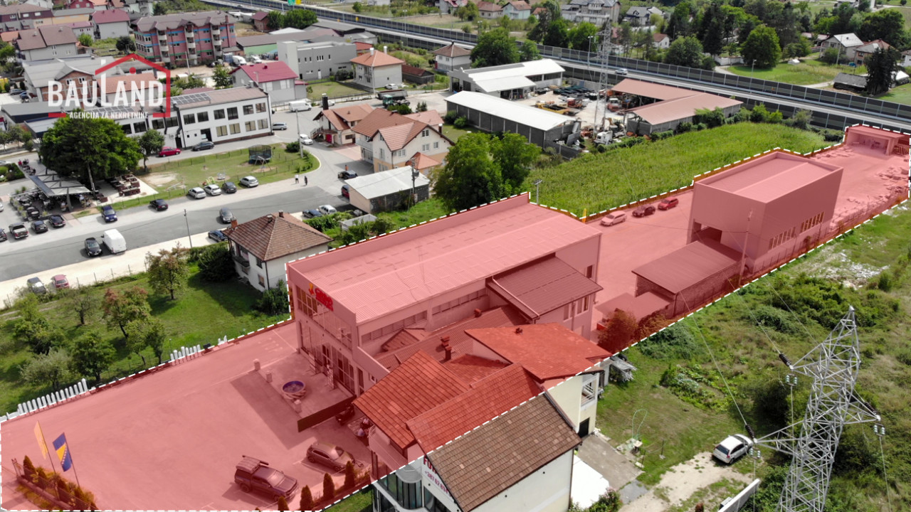 BAULAND/ Moderni poslovni objekti 820m2/ Ilijaš, Podlugovi 3