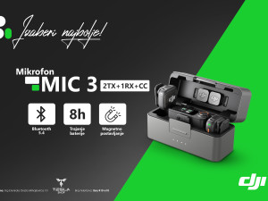 Mikrofon DJI Mic 3 (2TX+1RX+CC)