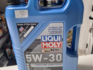 LIQUI MOLY ULJE 5W30 LONGTIME HIGH TECH 5 LITARA 95KM