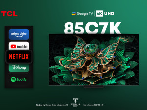 TV TCL 85C7K 4K UHD QD-Mini Led 85" Google TV