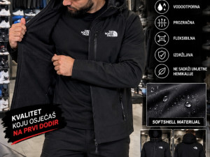 Jakna North Face softshell Northface