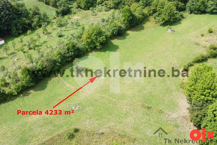 BREŠKE - HIDANI - Dvije parcele 5009 m2 i 4233 m2 5