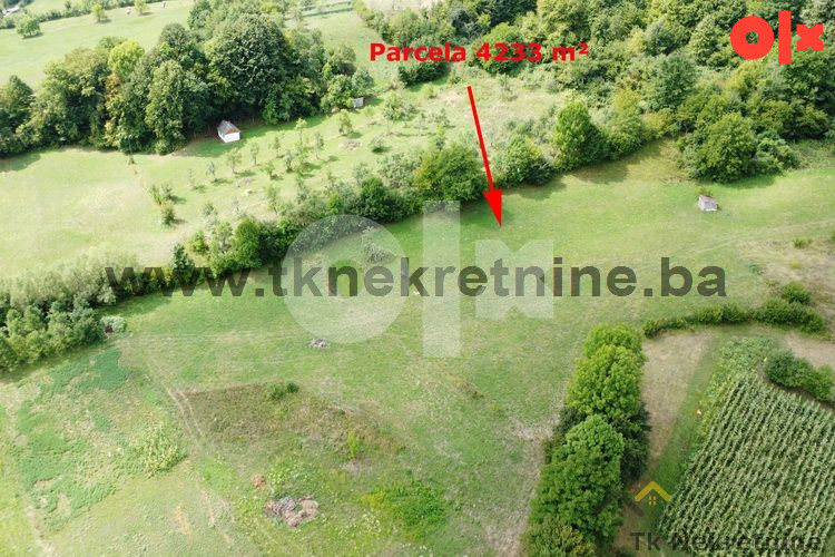 BREŠKE - HIDANI - Dvije parcele 5009 m2 i 4233 m2 6
