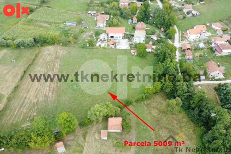 BREŠKE - HIDANI - Dvije parcele 5009 m2 i 4233 m2 8