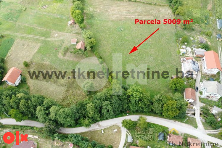 BREŠKE - HIDANI - Dvije parcele 5009 m2 i 4233 m2 9