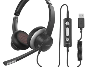 MPOW BH328A USB AUX 3.5mm žičane slušalice s mikrofonom