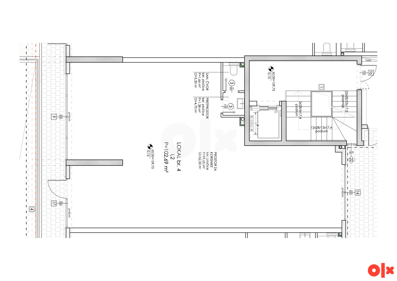 Poslovni prostor 100m2 Starčevica Stepa bar Banja Luka 5