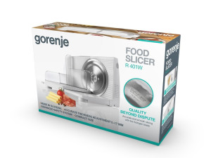 Gorenje Električna Rezalica R401W Food Slicer