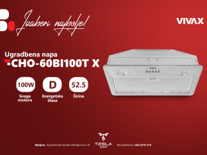 Ugradbena napa Vivax CHO-60BI100T X