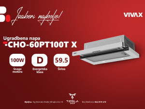 Ugradbena napa Vivax CHO-60PT100T X