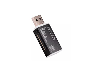 Multi čitač kartica MicroSD/SDHC/TF/M2 crni