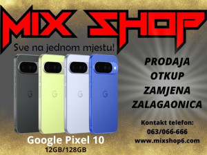 Google Pixel 10 12GB/128GB *Novo*Garancija*Zamjena* 12 gb 128 5g