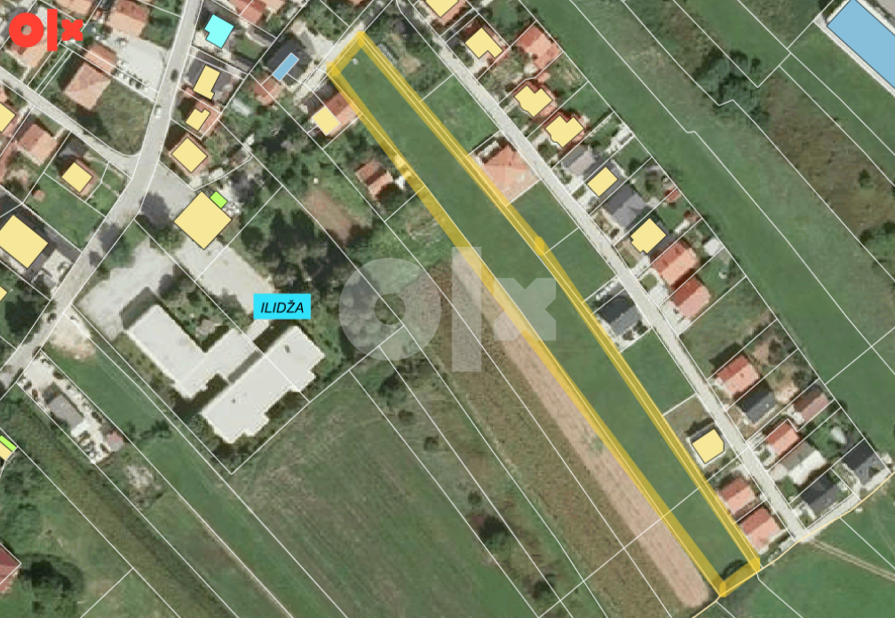 Građevinsko zemljište 5029 m2 - STUP - ILIDŽA 6