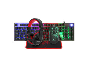 Slusalice/tastatura/mis/podloga Commander gaming