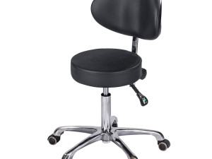 Stolica pomoćna s naslonom Marvento - Crna