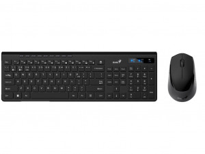 Genius Slimstar 8230 wls set wireless tastatura + miš, BT blu...