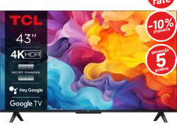 TV TCL 43V6B 4K Google OS