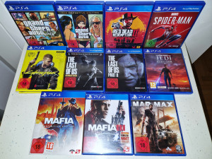 PS4 Igre Polovne 300 igara Sony 4 igara Playstation 4