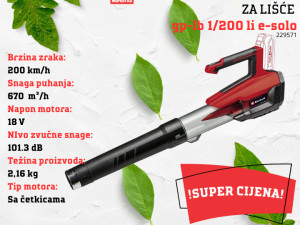AKU DUVAC LISCA GP-LB 1/200 LI E SOLO EINHELL