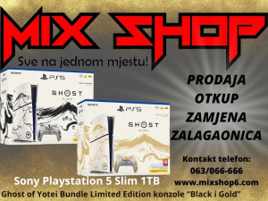 PLAYSTATION 5 PS5 SLIM Ghost of Yotei Bundle Limited Edition disk