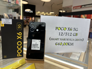 *Akcija* Xiaomi Poco X6 5G 12/512 Black