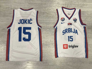 Dres kosarkaski Srbija Jokic Euro 2025 za kosarku dresovi
