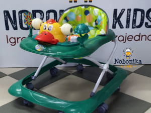 Muzička hodalica za bebe dubak za bebu zelena NOVO