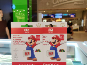Switch 2 SanDisk 256GB microSD Express Card Nintendo