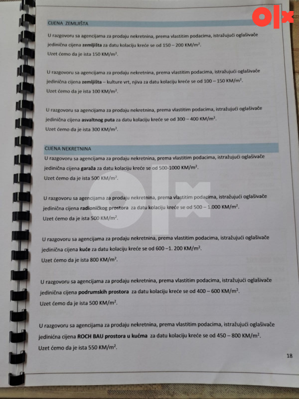 Dvije Kuce i Zemljište Mostar -BUNA 20
